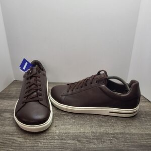 Birkenstock Bend Low Men's EU 45 US 12 Brown Leather Casual Shoe Sneaker New